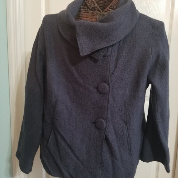 Sandro Sportswear Wool Dress Jacket - Picture 5 of 7